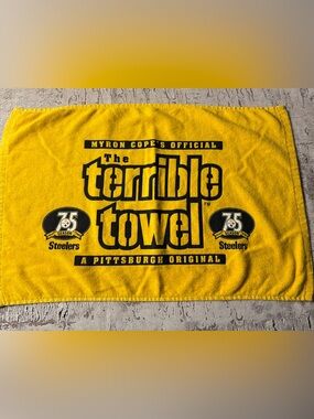 75th Season Pittsburgh Steelers Terrible Towel